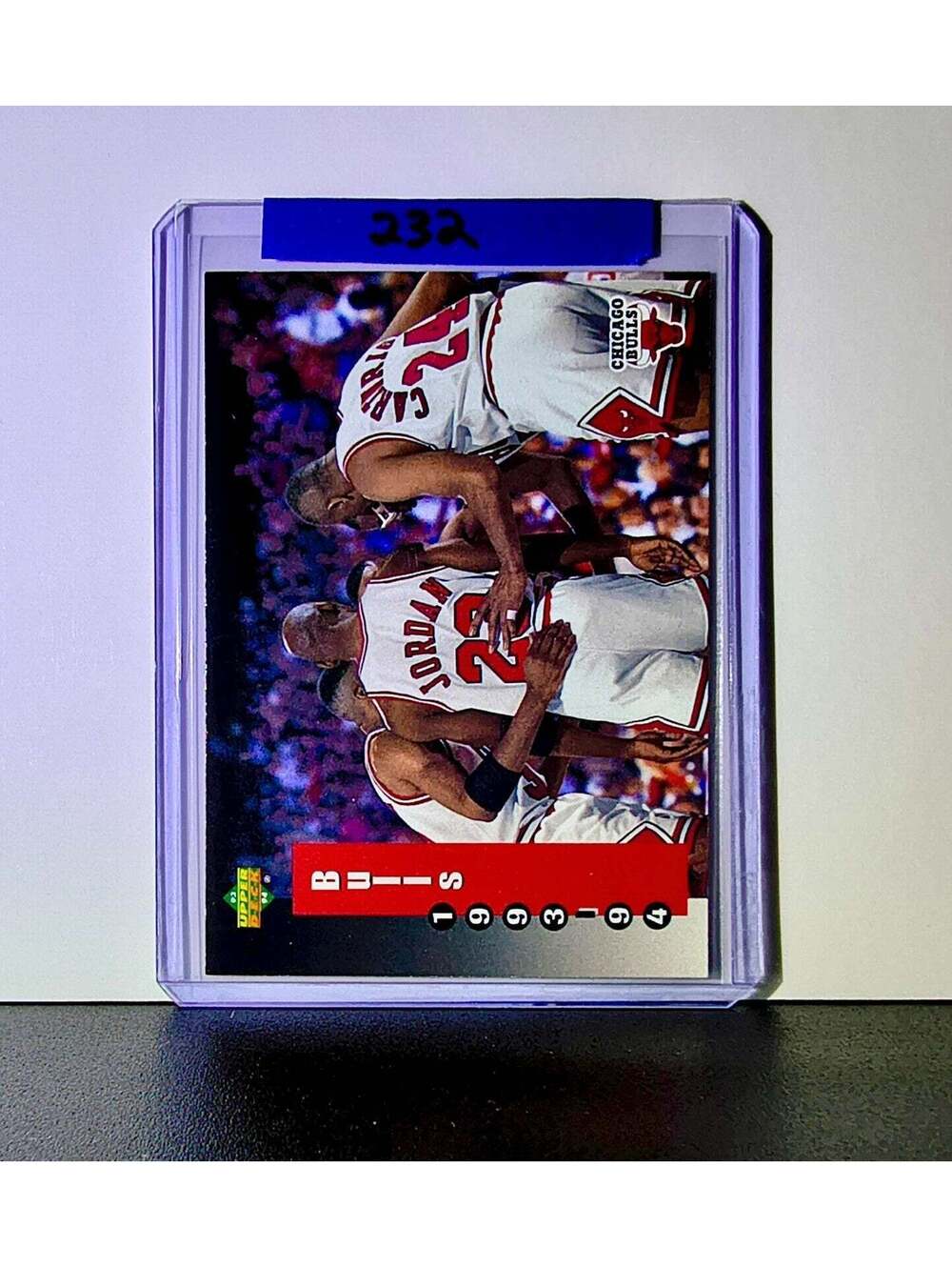 Michael Jordan 1993-94 Upper Deck Bulls Schedule #213 Basketball Card Bulls